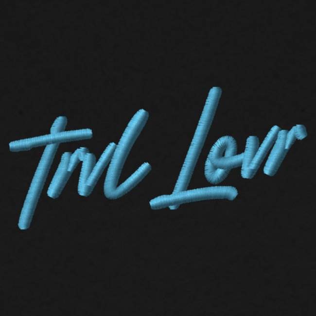 TRVL LOVR Script Blue | Pullover - TRVL LOVR Online Shop