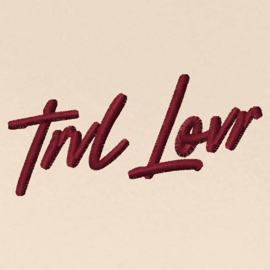 TRVL LOVR Script Red | T-Shirt - TRVL LOVR Online Shop