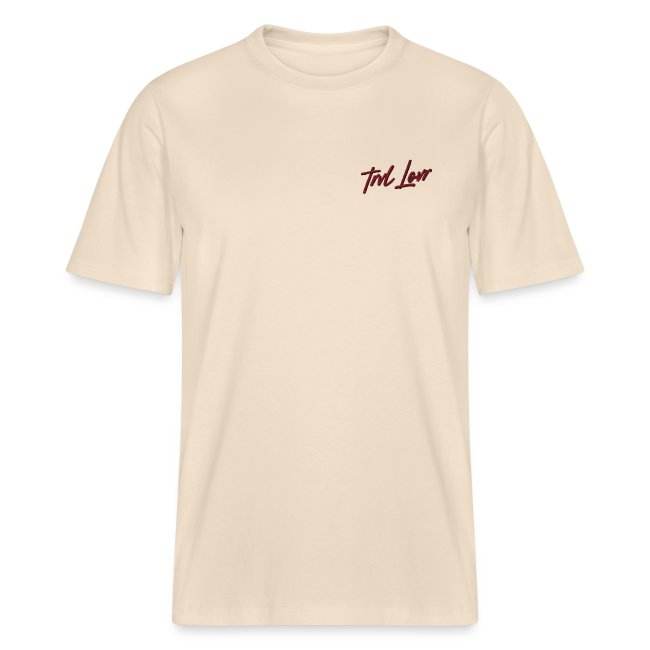 TRVL LOVR Script Red | T-Shirt - TRVL LOVR Online Shop