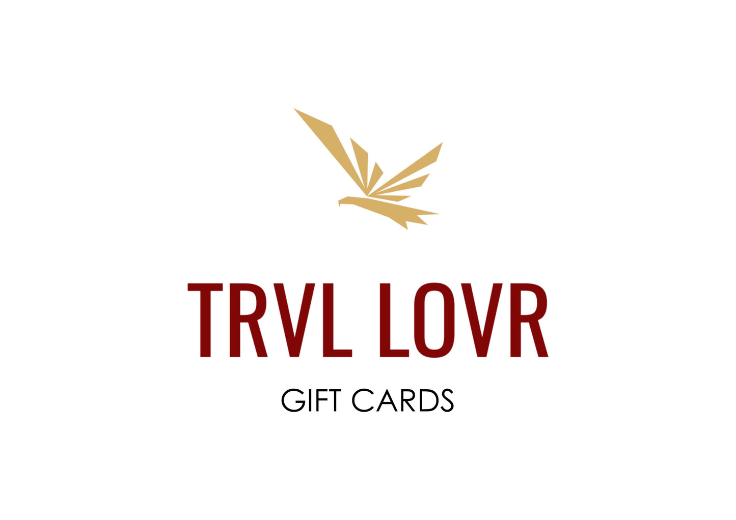 TRVL LOVR Gift Cards / Gutscheine - TRVL LOVR Online Shop