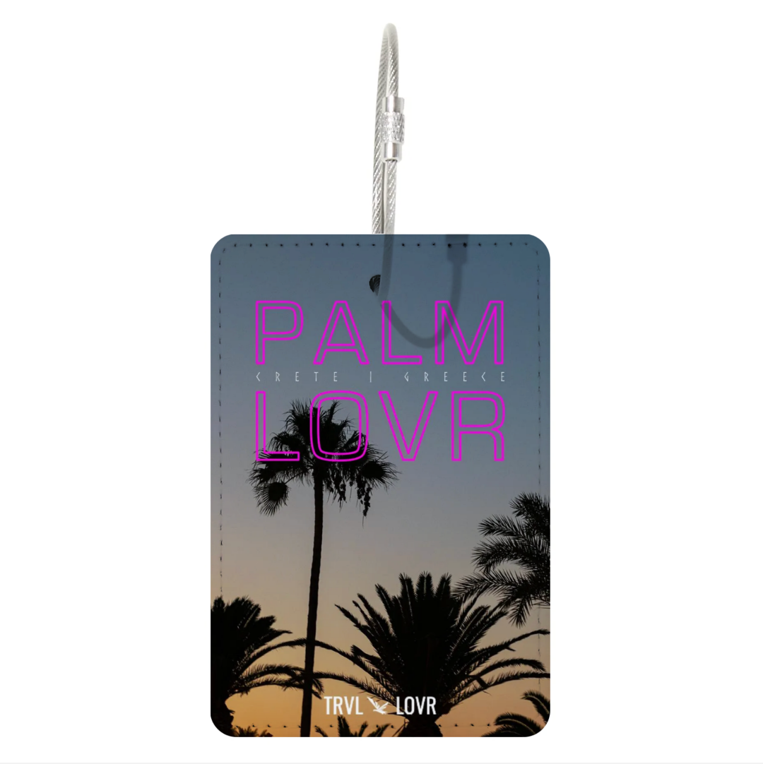 LUGGAGE TAG "PALM LOVR"