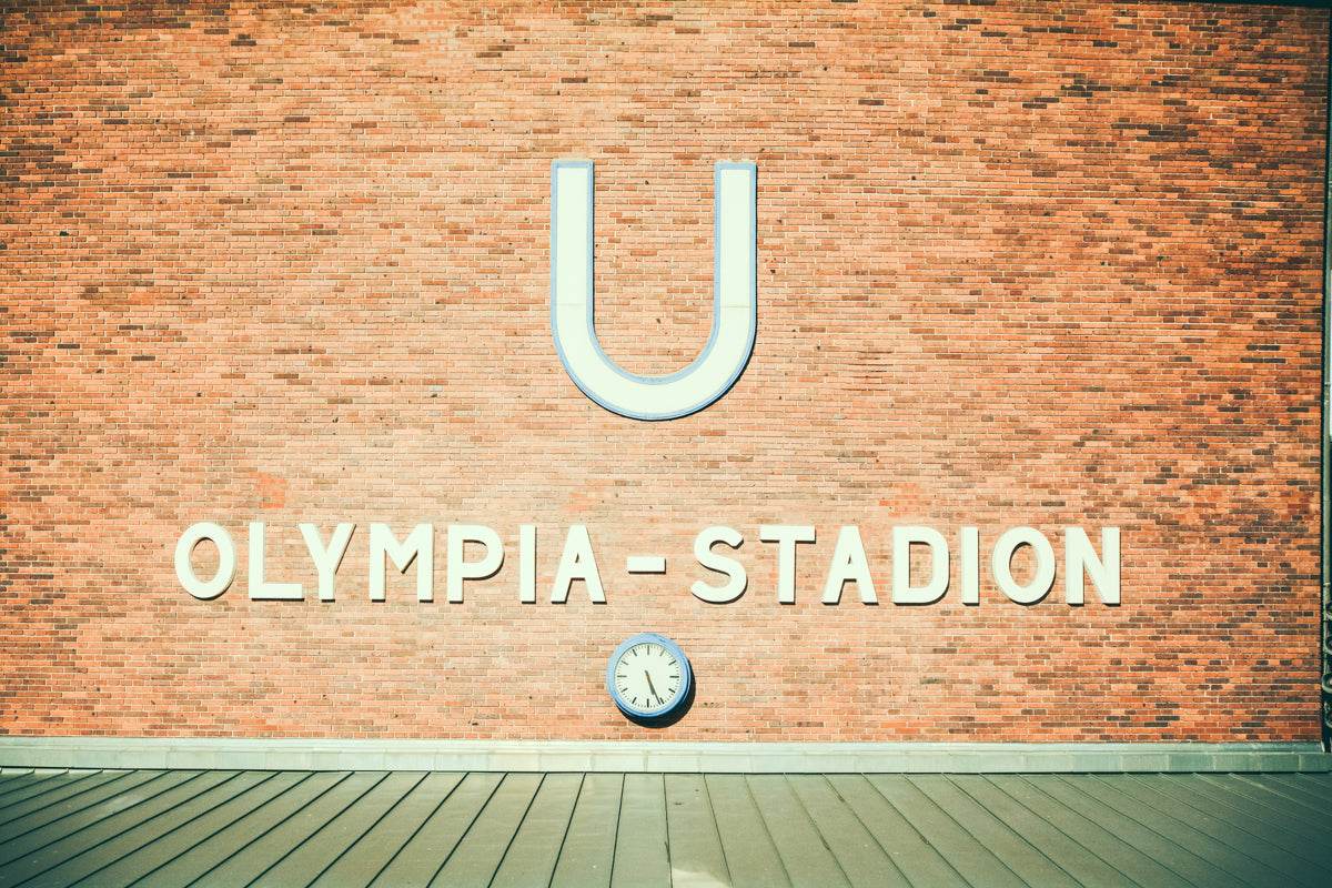 U2 Richtung "Olympia - Stadion"