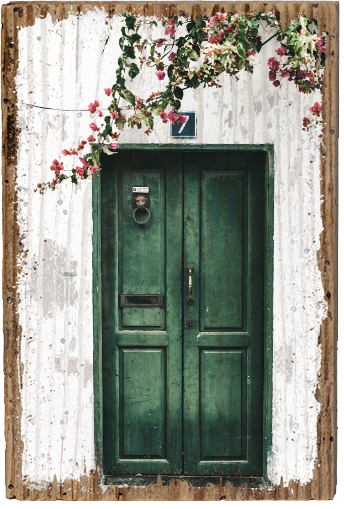 The green Door