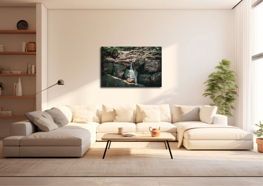 WATERFALL IN THE FOREST