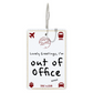 Kofferanhänger "Out of Office"