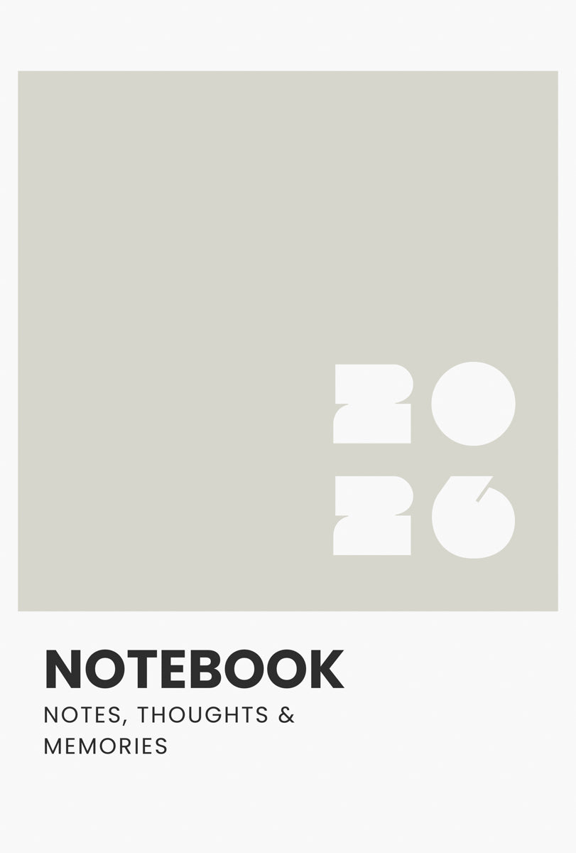 TRVL LOVR design notebook with spiral binding & 160 pages