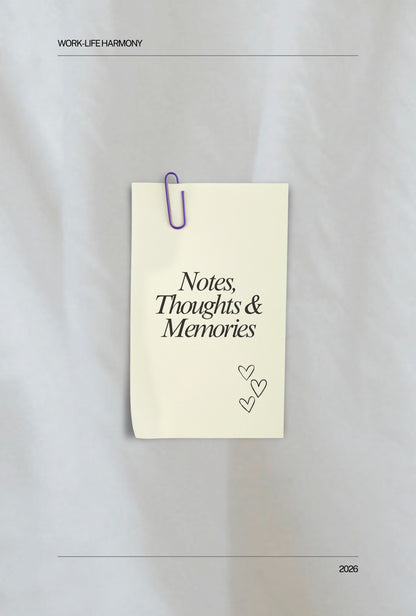 TRVL LOVR design notebook with spiral binding & 160 pages