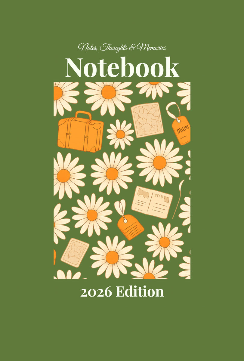 TRVL LOVR design notebook with spiral binding & 160 pages
