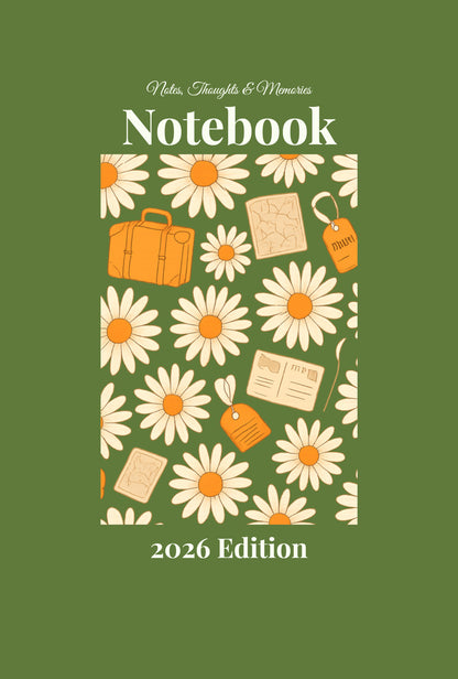 TRVL LOVR design notebook with spiral binding & 160 pages