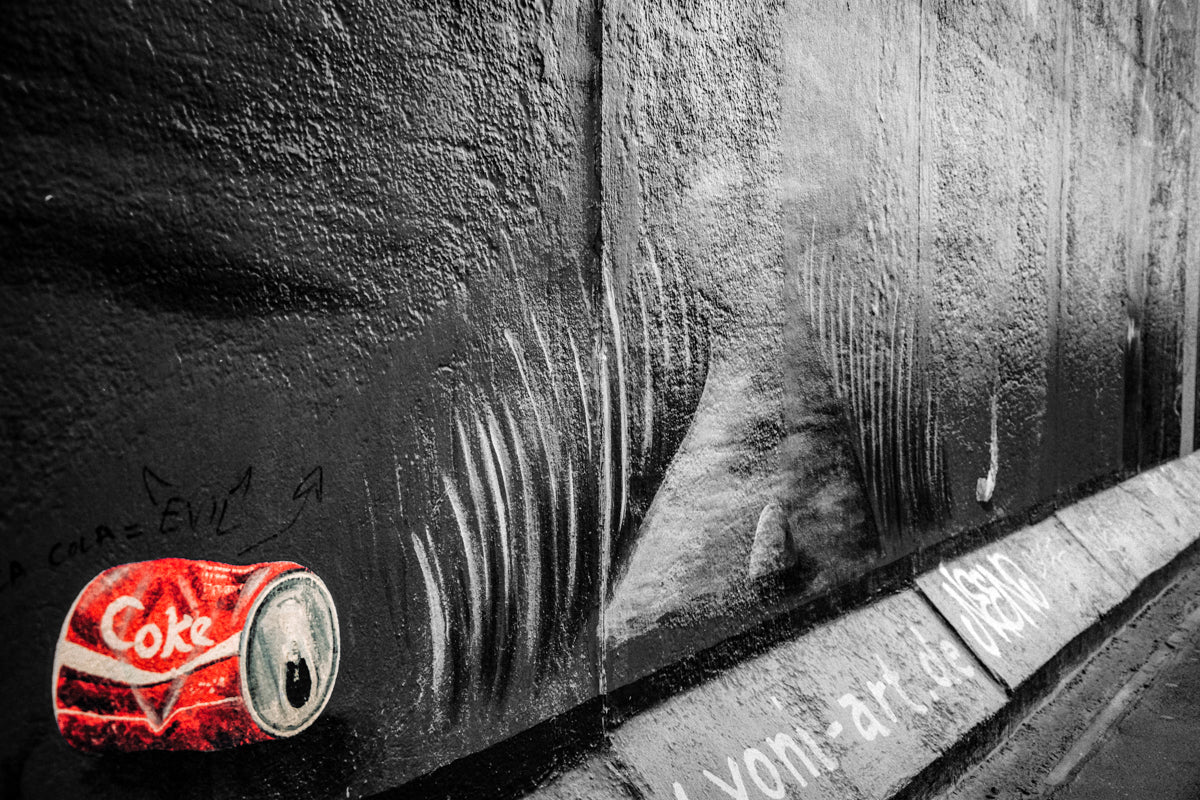 Coke at the Wall