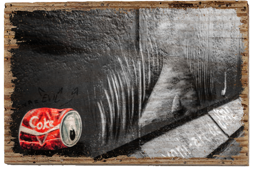 Coke at the Wall